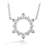 Hearts On Fire Aerial Eclipse Diamond Pendant - Dracakis Jewellers